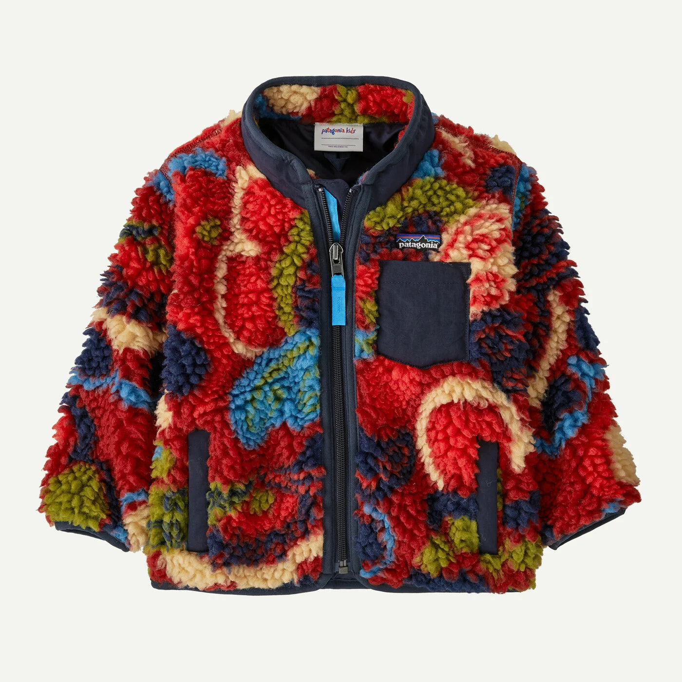 Patagonia Baby Retro-X® Fleece Jacket - River River: Amanita Red