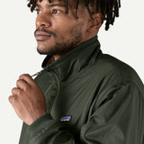 Patagonia Men's Reversible Shelled Microdini Fleece Jacket - Seabird Grey