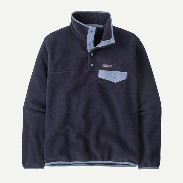 ❗️patagonia Synchilla M ネイビー ベスト❗️ 美品❗️ Patagonia Women's Lightweight Synchilla® Snap-T® Fleece Pullover