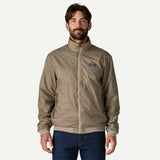 Patagonia Men's Reversible Shelled Microdini Fleece Jacket - Seabird Grey