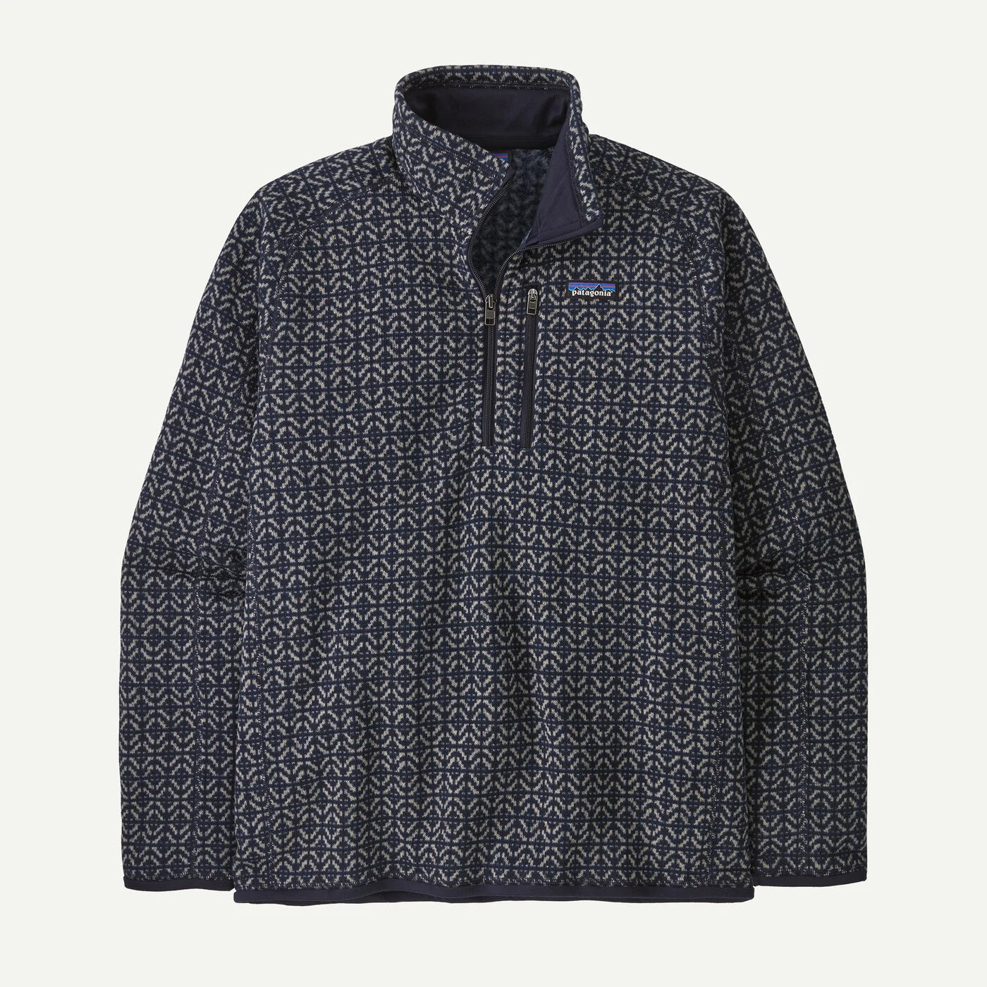 Patagonia Men's Better Sweater® 1/4 Zip - Scales: Sunken Blue