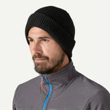 Patagonia SnowDrifter Ski/Snowboarder Beanie - Black