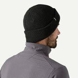 Patagonia SnowDrifter Ski/Snowboarder Beanie - Black