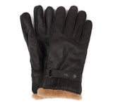 Barbour Men's Leather Utility Gloves - Brown