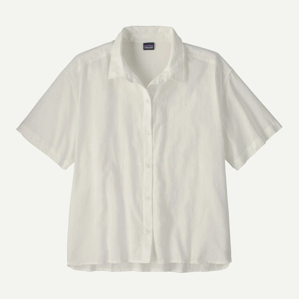 Patagonia Women's Lightweight A/C® Shirt - Windowpane Dobby: White