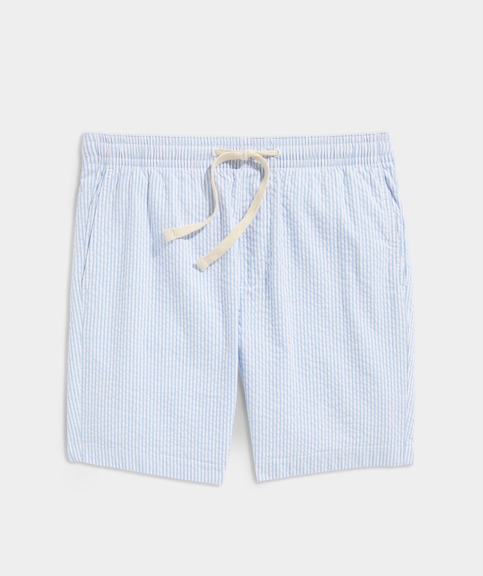 Vineyard Vines Men's 7 Inch Seersucker Jetty Shorts - Ocean Breeze