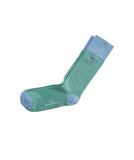 Vineyard Vines Solid Colorblock Socks - Greenwich Green