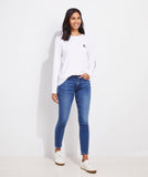 Vineyard Vines Furry Friends Holiday Long-Sleeve Pocket Tee - White Cap