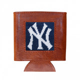 Smathers and Branson New York Yankees Needlepoint Can Cooler - Classic Navy