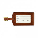 Smathers & Branson Crossed Clubs Needlepoint Luggage Tag - Classic Navy