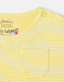 Joules Angelina Organically Grown Cotton Dress - Floral Yellow