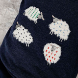 Joules Infant Barney Knitted Sweater - Navy Sheep