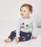 Joules Infant Byron Set - Grey Farm