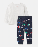 Joules Infant Byron Set - Grey Farm