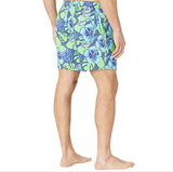 Vineyard Vines Printed Piped Chappy Trunks - Moonshine