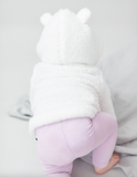 Joules Infant Cuddle Bear Coat - White