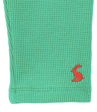 Joules White Farm Curtis Long-Sleeve Top & Waffle Pants Set