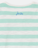 Joules Dara Infant Romper - Green Stripe