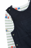 Joules Farnham Infant Corduroy Dungaree Set
