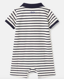 Joules Filbert Romper - Navy Stripes