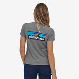 Patagonia Women's P-6 Logo Responsibili-Tee® - Gravel Heather