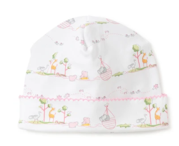 Kissy Kissy Noah's Print Hat - Pink
