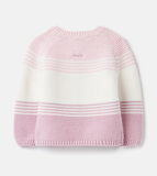 Joules Haywood Infant Striped Cardigan - Pink