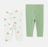 Joules Hopwell 2-pack Leggings - Wood Animals