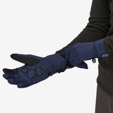 Patagonia R1® Daily Gloves - Plume Grey - Light Plume Grey X-Dye