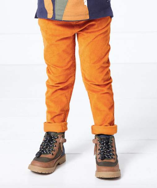 Joules Boys' Jett Corduroy Trousers - Buckthorn