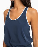 Southern Tide Women's Laney Romper - True Navy