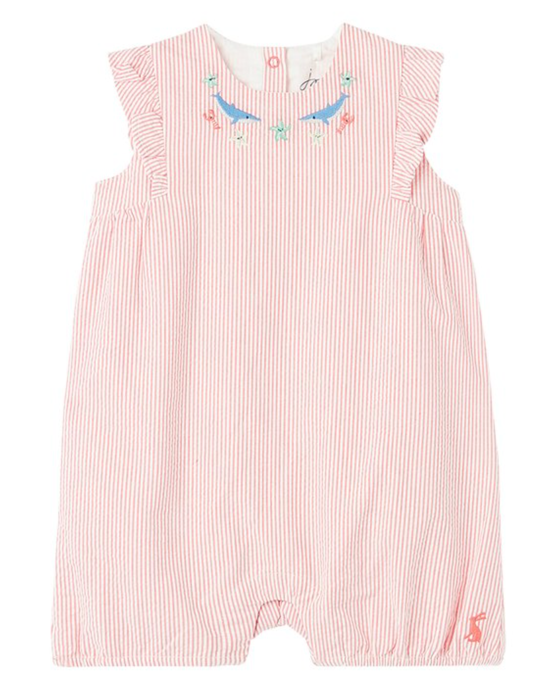 Joules Lily Romper - Pink Stripe