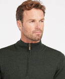 Barbour Men's Gamlin Half Zip Sweater - Olive