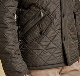 Barbour Powell Quilted Jacket - Olive