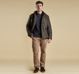 Barbour Powell Quilted Jacket - Olive