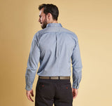 Barbour Endsleigh Oxford Tailored Shirt - Ensign Blue Back