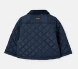 Joules Milford Quilted Infant Jacket - Navy