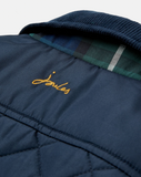 Joules Milford Quilted Infant Jacket - Navy