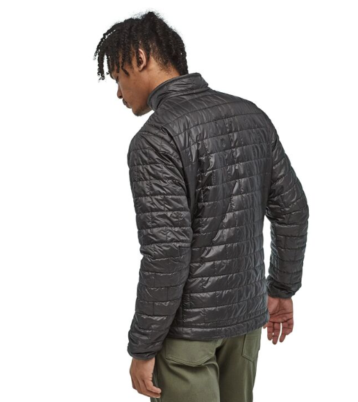 Patagonia men's nano top puff jacket forge grey
