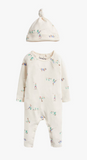 Joules Giggle Peter Rabbit Babygrow - Cream