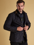 Barbour Men's Quilted Lutz Jacket - Navy