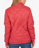 Barbour Southport Quilted Jacket - Ocean Red/Blusher