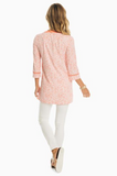 Southern Tide Hailey Printed Performance Tunic - Conch Shell