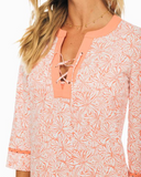 Southern Tide Hailey Printed Performance Tunic - Conch Shell