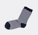 Vineyard Vines Striped Socks - Deep Bay