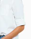 Southern Tide Emery Performance Seersucker Button Down Shirt - Classic White