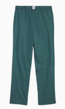 Southern Tide Women's Seaboard Gingham Lounge Pant - Heather Evening Emerald