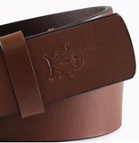 Southern Tide Boys Leather Belt - Light Brown