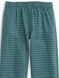Southern Tide Kids Seaboard Gingham Lounge Pants - Heather Evening Emerald