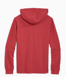Southern Tide Capillary Sun Farer Hoodie - Holly Berry